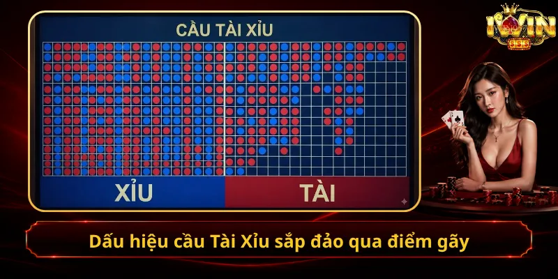 Dấu hiệu cầu Tài Xỉu sắp đảo qua điểm gãy