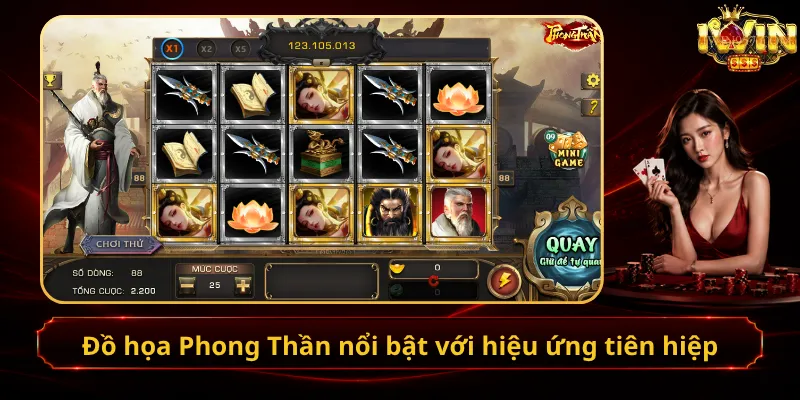 Đồ họa Phong Thần nổi bật với hiệu ứng tiên hiệp