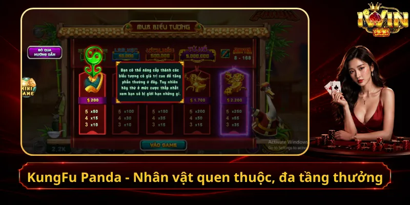 KungFu Panda - Nhân vật quen thuộc đa tầng thưởng