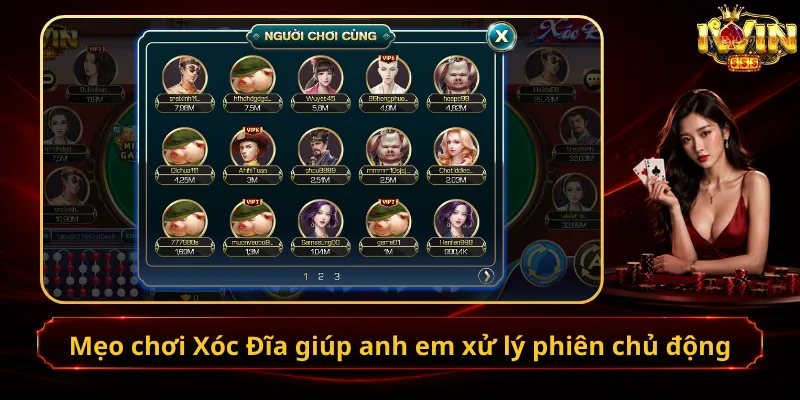 Mẹo chơi Xóc Đĩa giúp anh em xử lý phiên chủ động