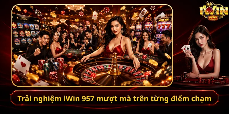 Trải nghiệm iWin 957 mượt mà trên từng điểm chạm